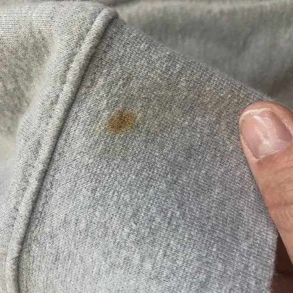 Grey and Maroon North Face Hoodie woman’s Med - Picture 3 of 6